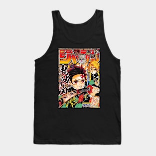 Tanjiro kamado demon slayer Tank Top